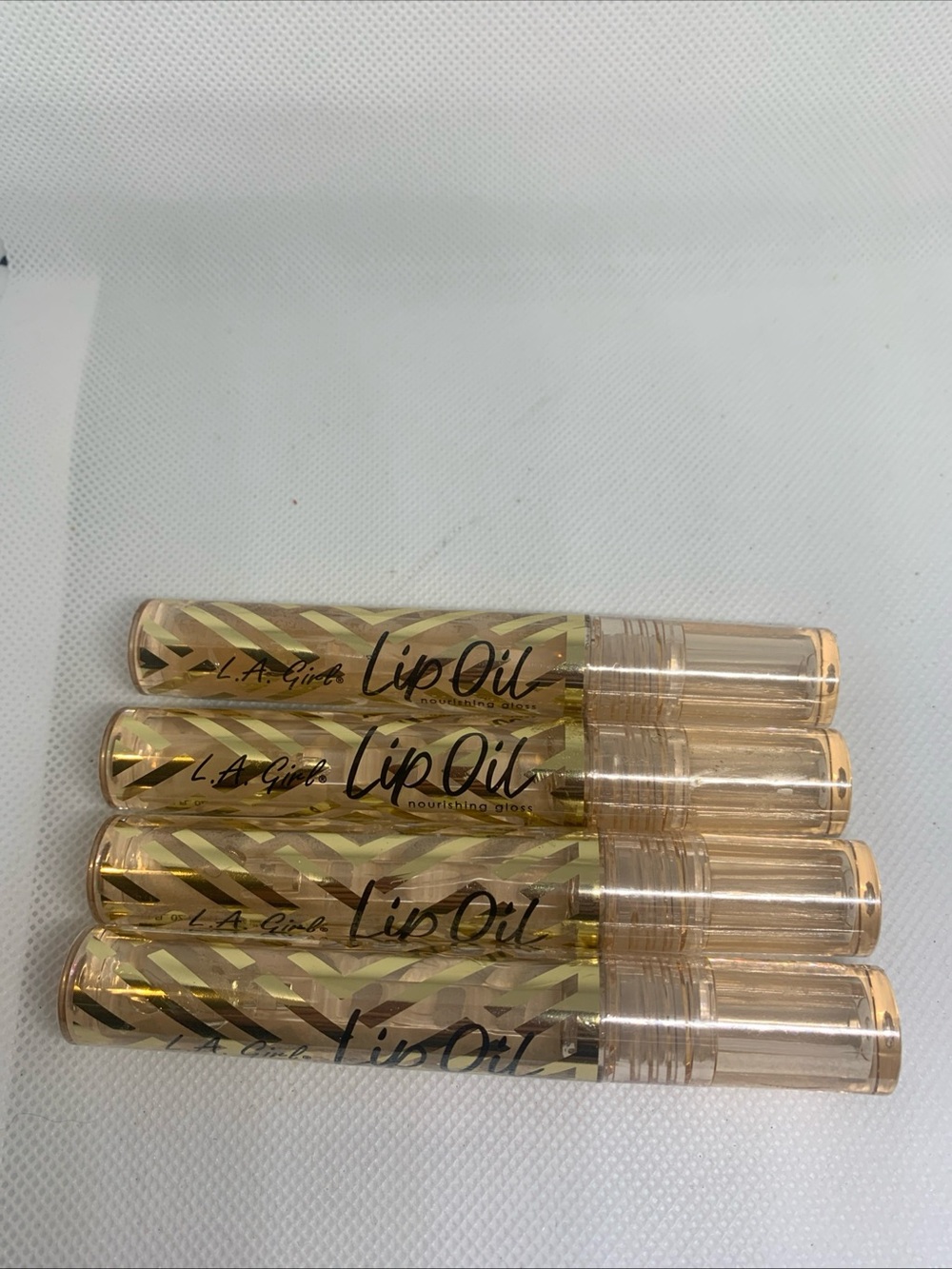L.A. Girl Lip Oil Sheer Vanilla (Set of 4) New And Sealed